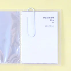 Simple Sticker Pocket File Holder