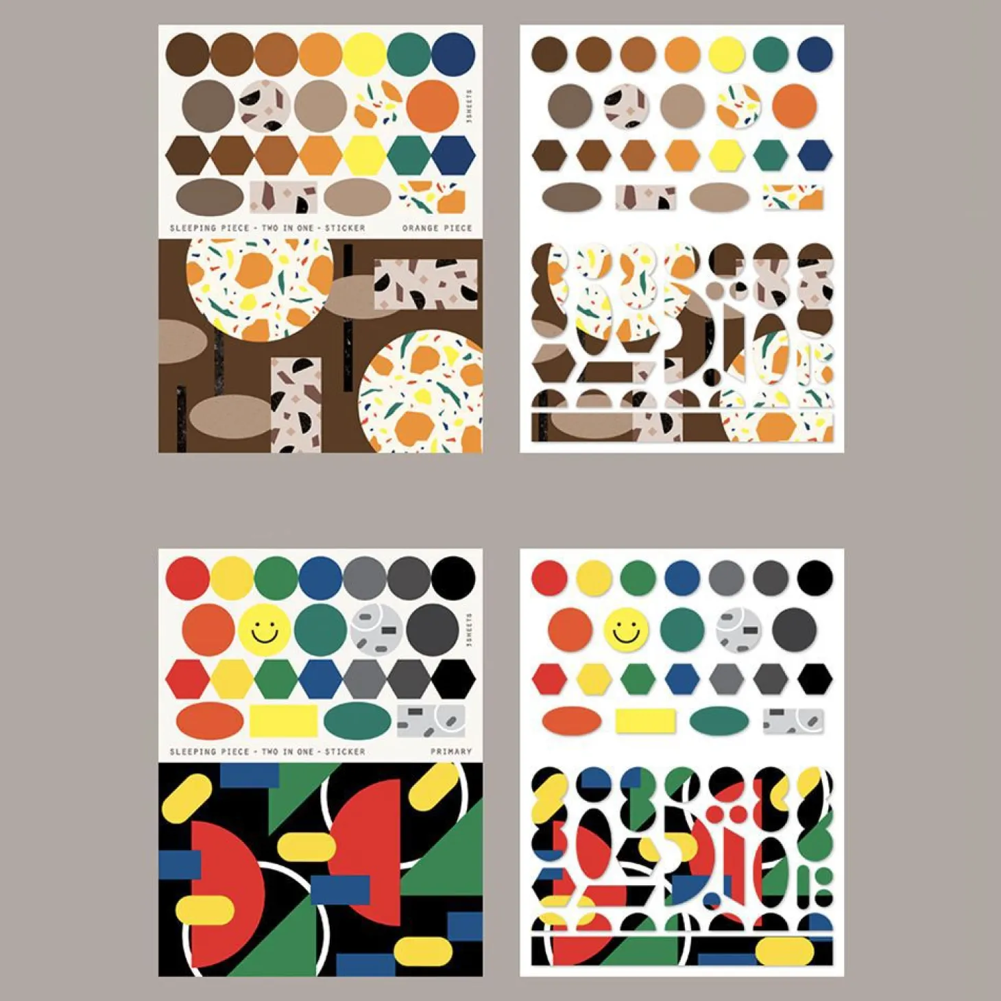 Sleeping Piece Deco Sticker