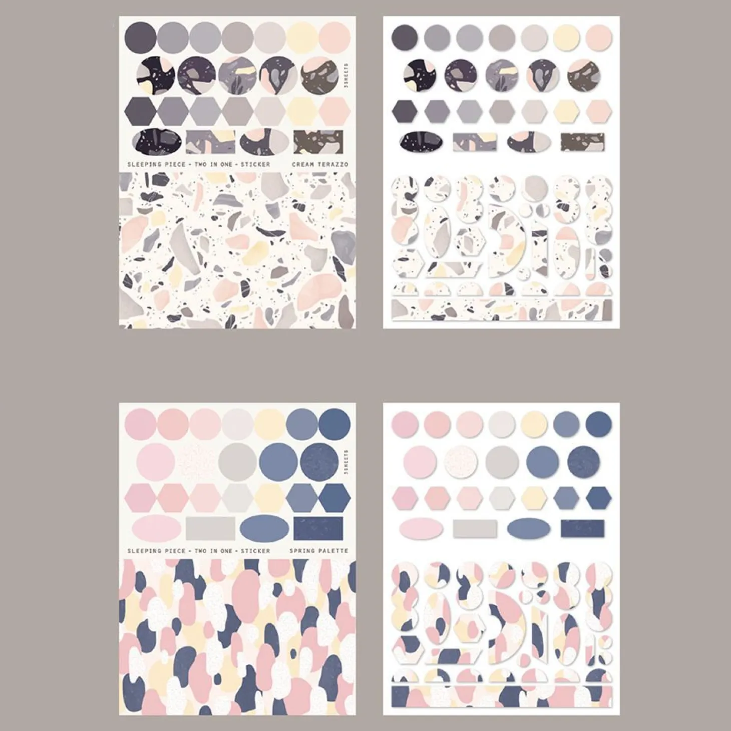 Sleeping Piece Deco Sticker
