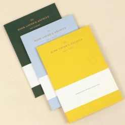 Slim Book Lover's Archive Reading Journal