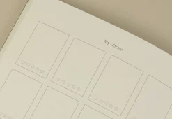 Slim Book Lover's Archive Reading Journal