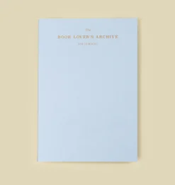 Slim Book Lover's Archive Reading Journal