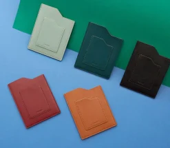 Slim Leather Passport Holder