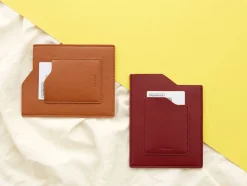 Slim Leather Passport Holder