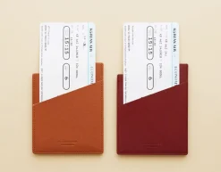 Slim Leather Passport Holder