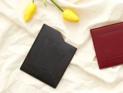 Slim Leather Passport Holder