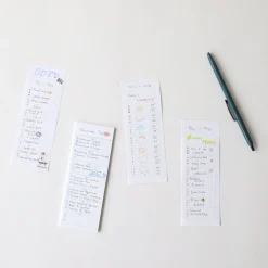 Slim Schedule Sticky Note v1