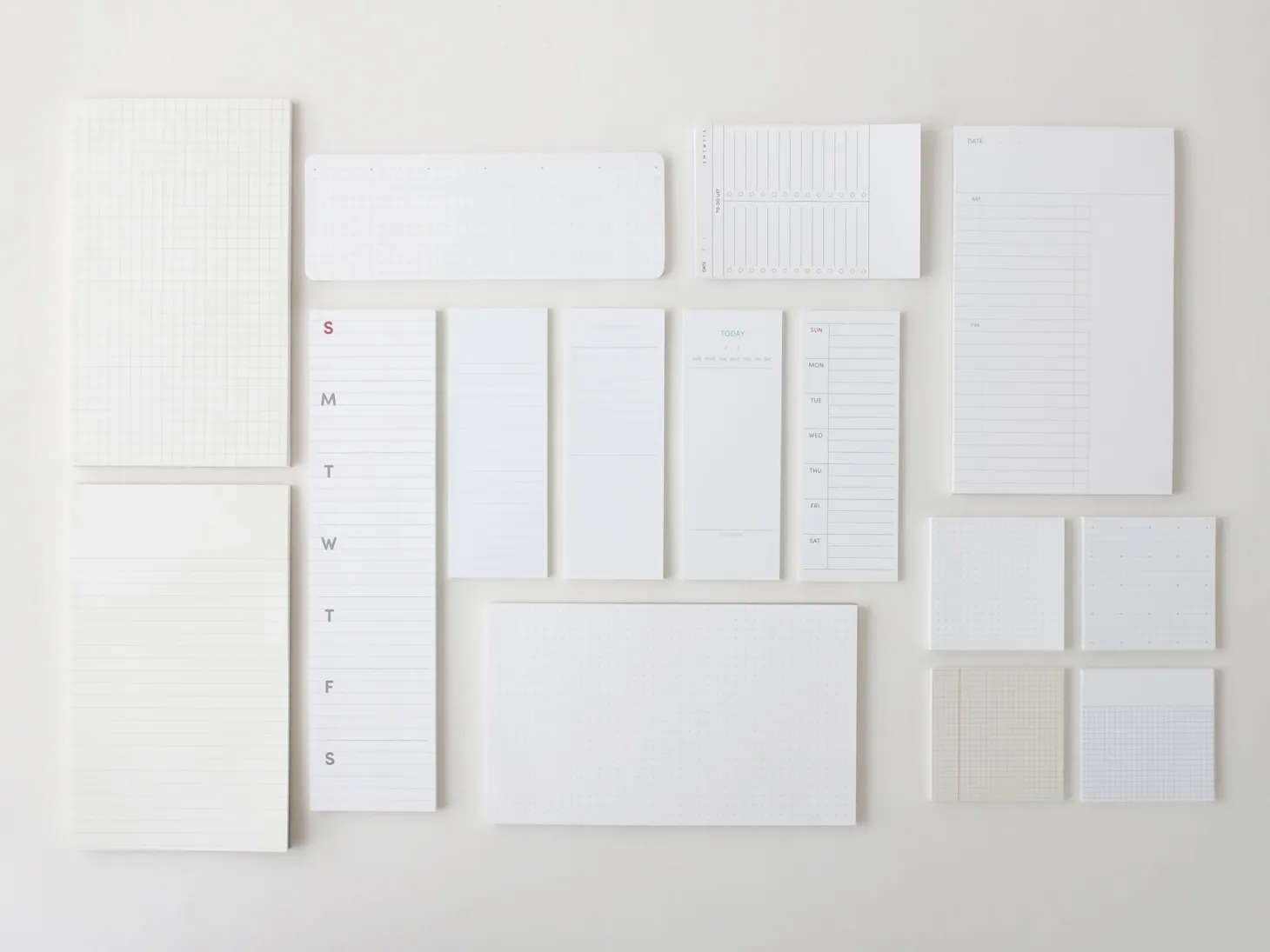 Slim Schedule Sticky Note v1