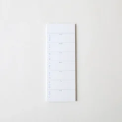 Slim Schedule Sticky Note v1