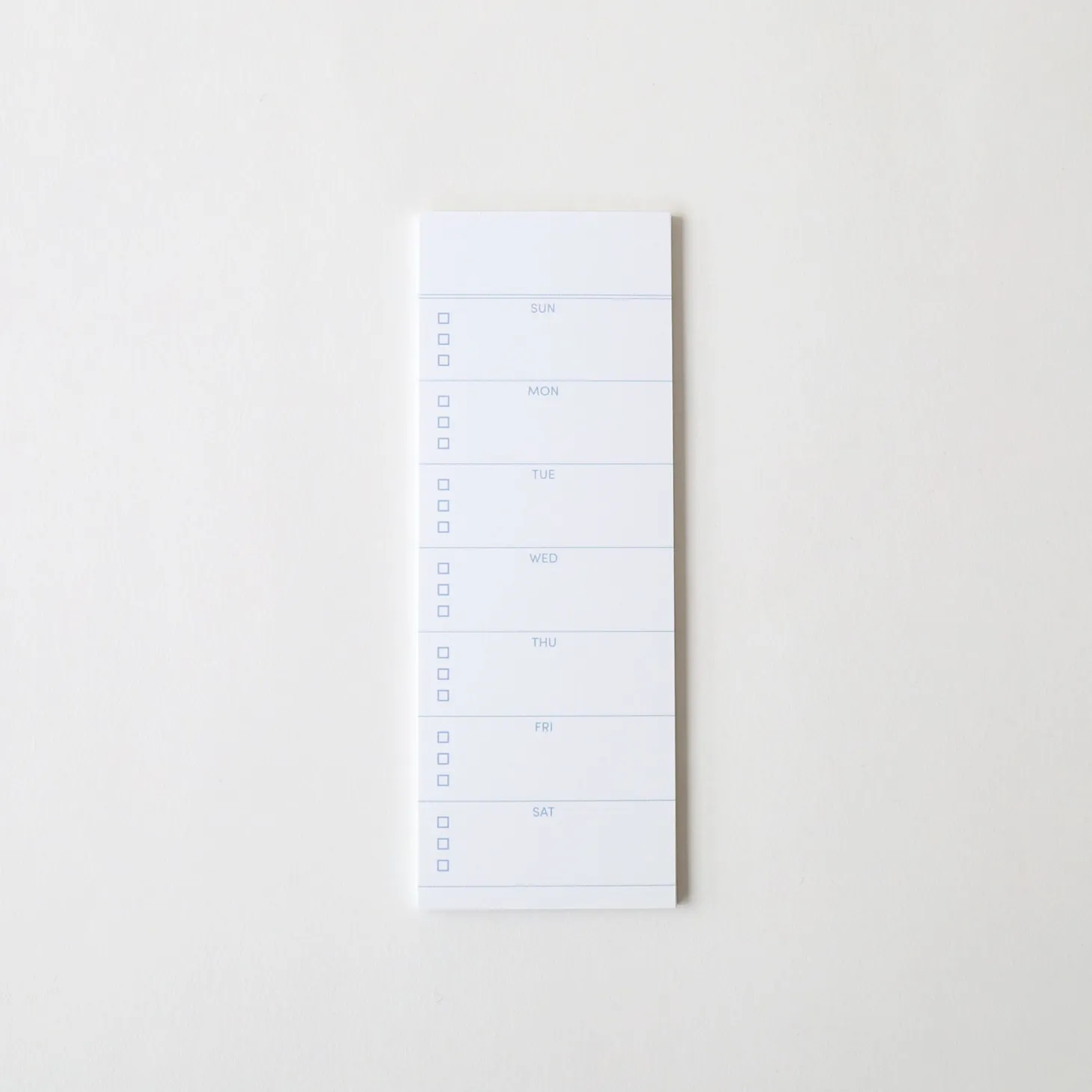 Slim Schedule Sticky Note v1