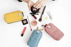 Slim Standing Cosmetic Pouch