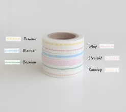 Slim Stitched Pattern Masking Tape