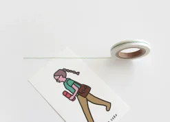 Slim Stitched Pattern Masking Tape