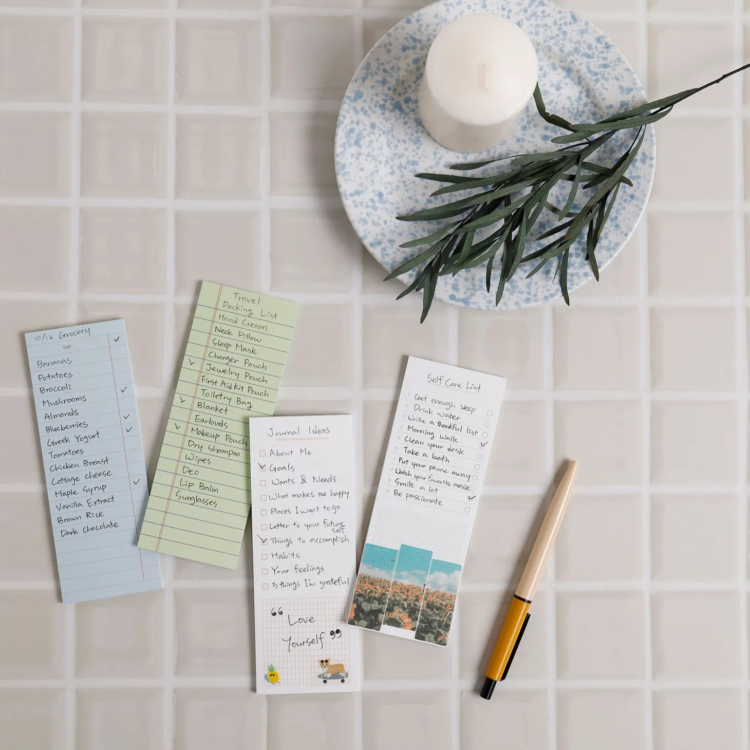 Slim To Do List Sticky Note v2