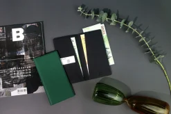 Slim Vegan Leather Bifold Wallet