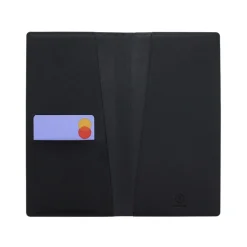 Slim Vegan Leather Bifold Wallet