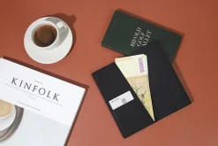 Slim Vegan Leather Bifold Wallet