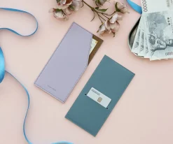 Slim Vegan Leather Bill Pocket
