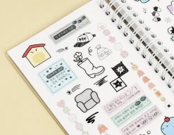 Small Adorable Double-sided Sticker Book