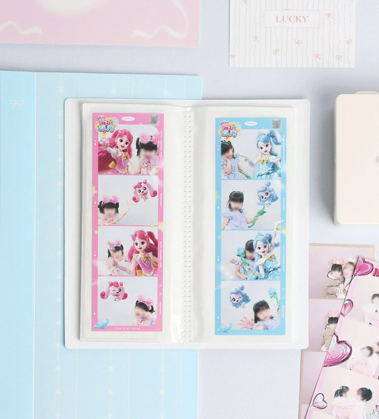 Small Adorable Kiss Cut Tape Binder
