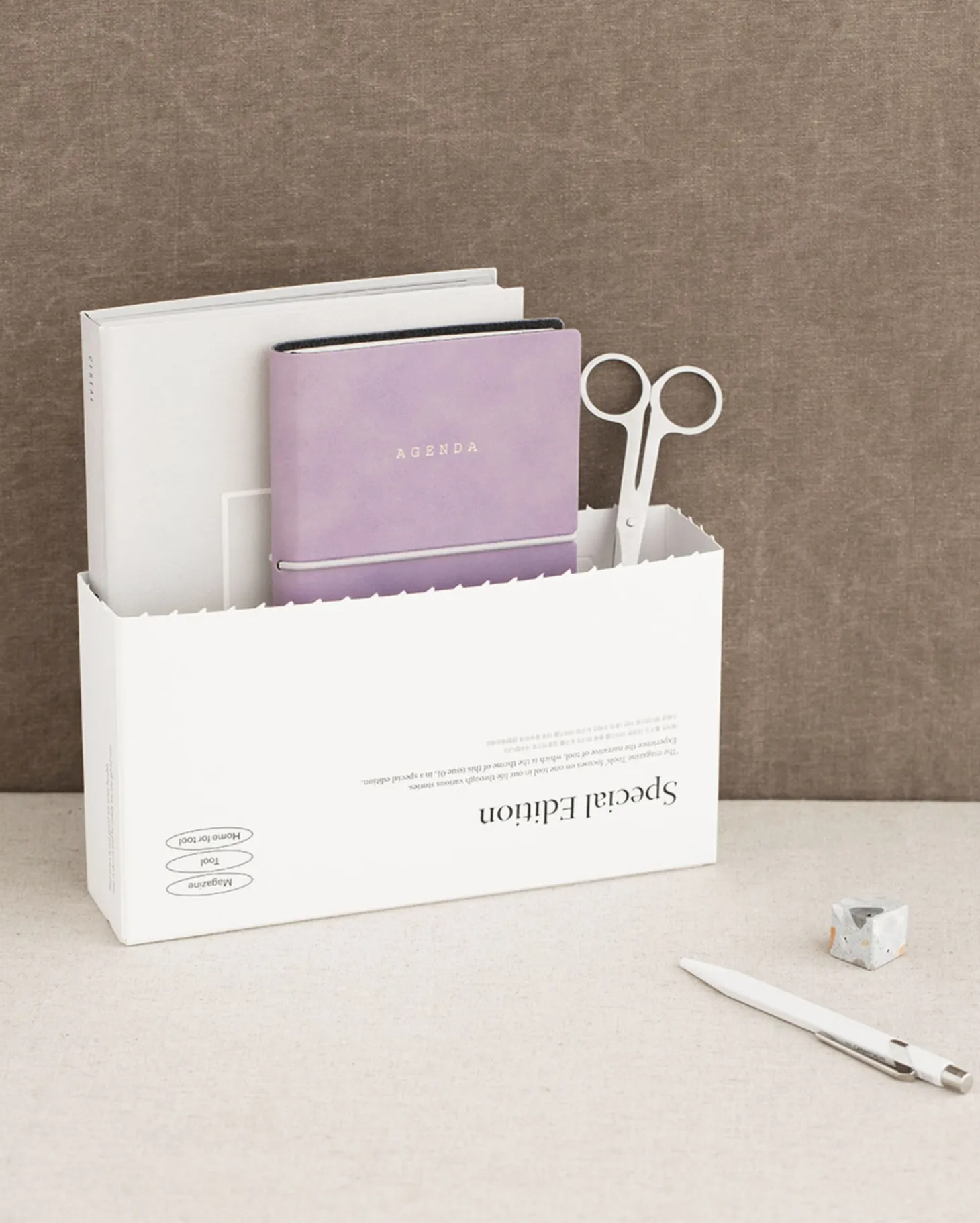 Small Agenda Grid Notebook v4