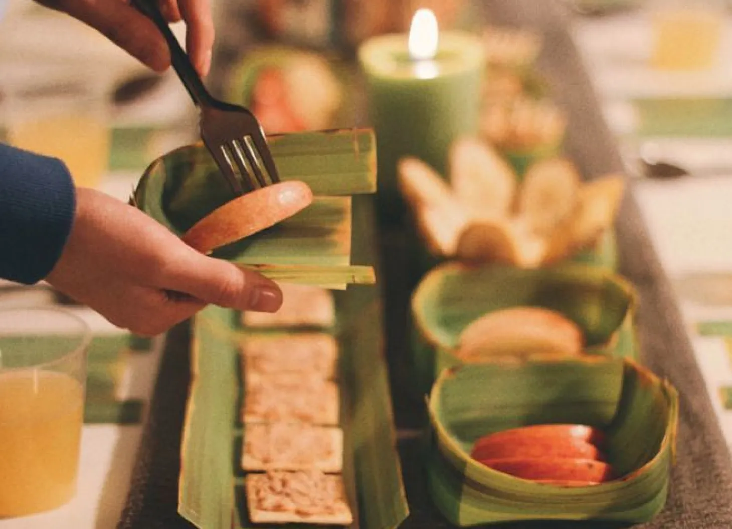 Small Banana Leaf Tray