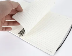 Small Bium Spiral Lined Band Notebook