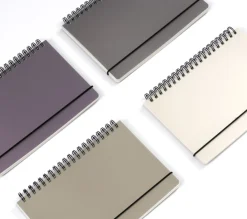 Small Bium Spiral Lined Band Notebook