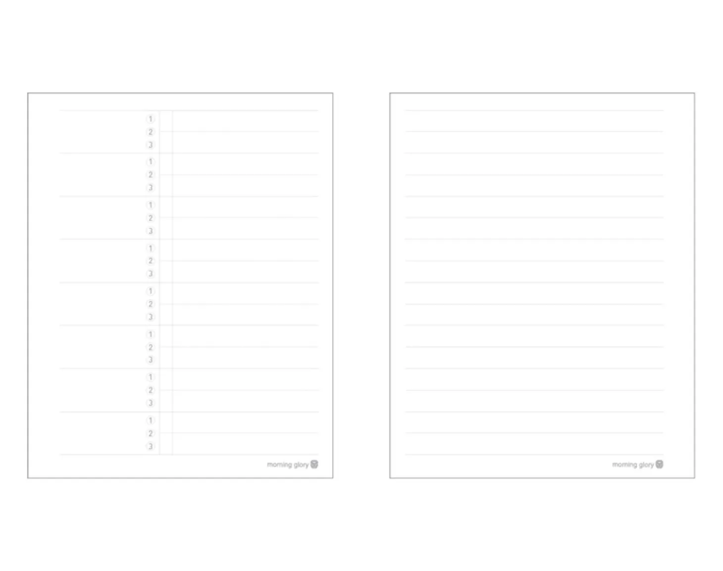Small Bium Vocab Spiral Notebook