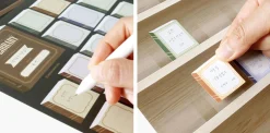 Small Bookshelf Poster & Sticker Set