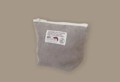 Small Corduroy Triangle Pouch