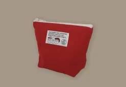 Small Corduroy Triangle Pouch