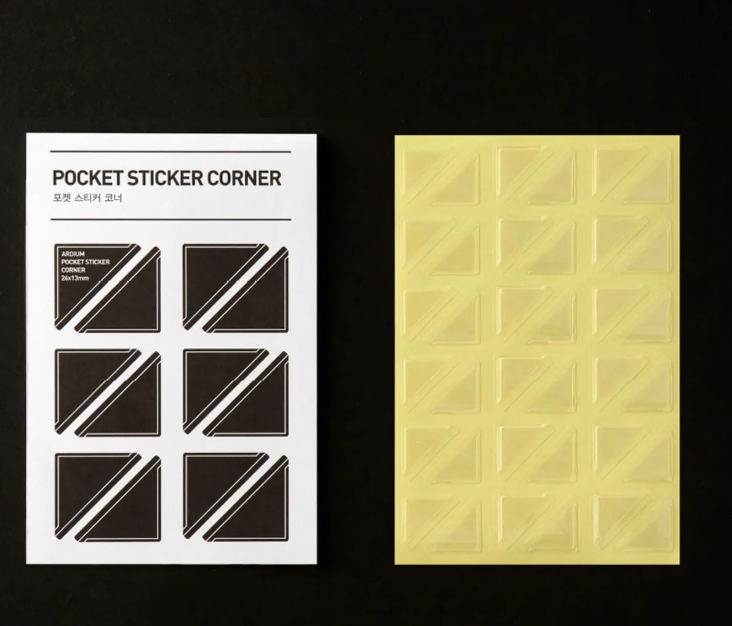 Small Corner Pocket Sticker