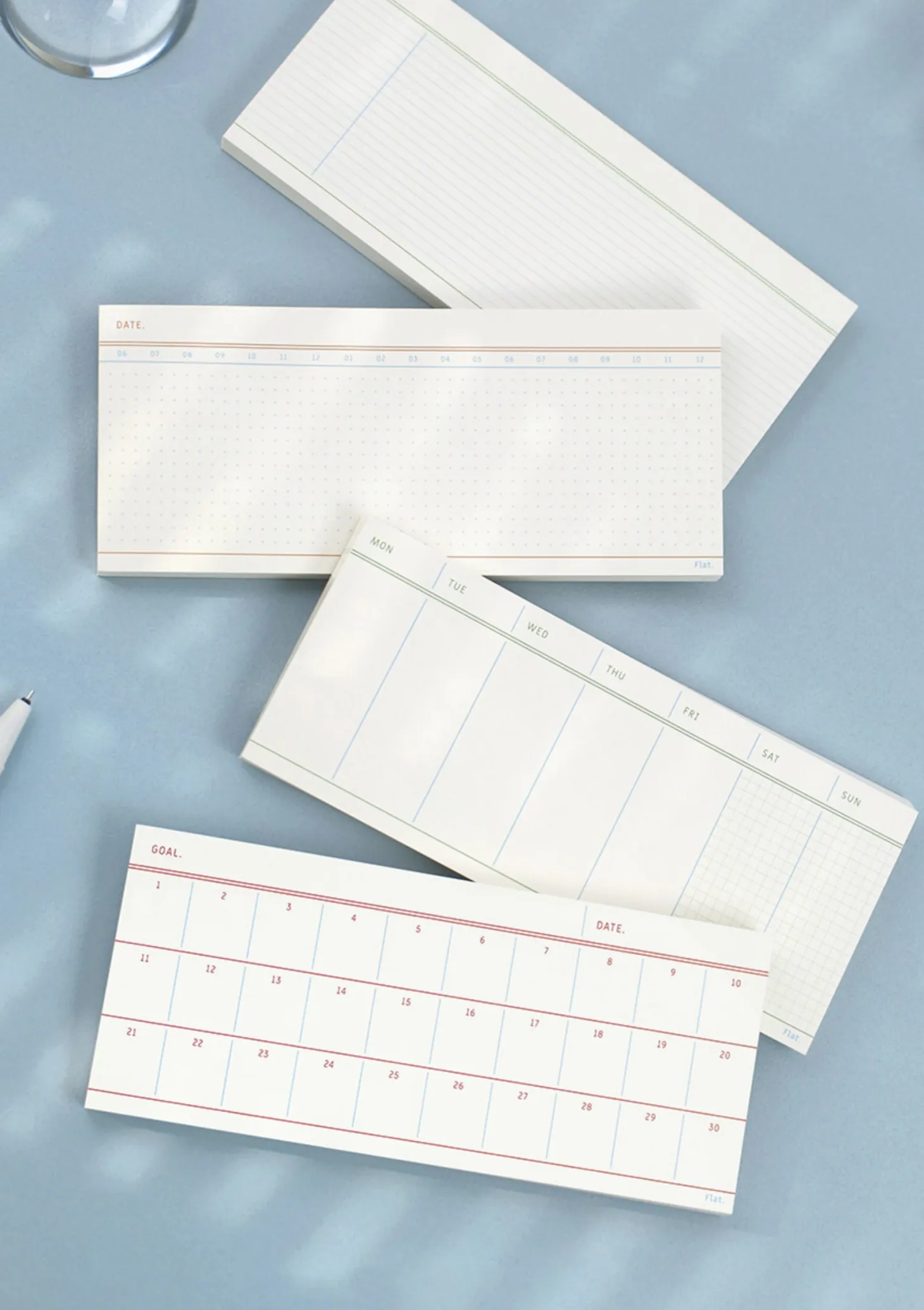 Small Flat Notepad