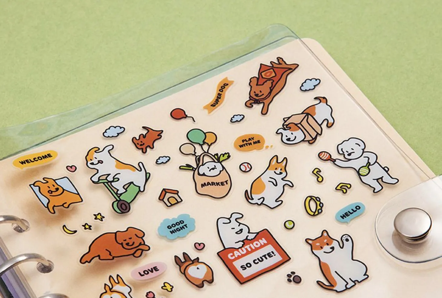 Small Friends Removable Sticker