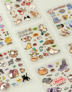 Small Friends UV Deco Sticker