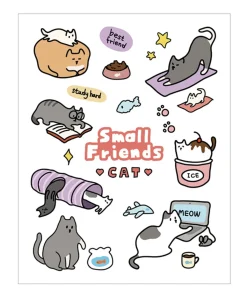 Small Friends UV Deco Sticker