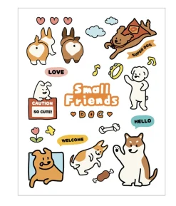 Small Friends UV Deco Sticker