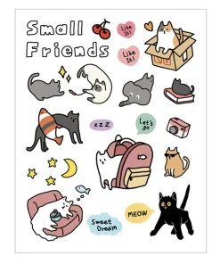 Small Friends UV Deco Sticker