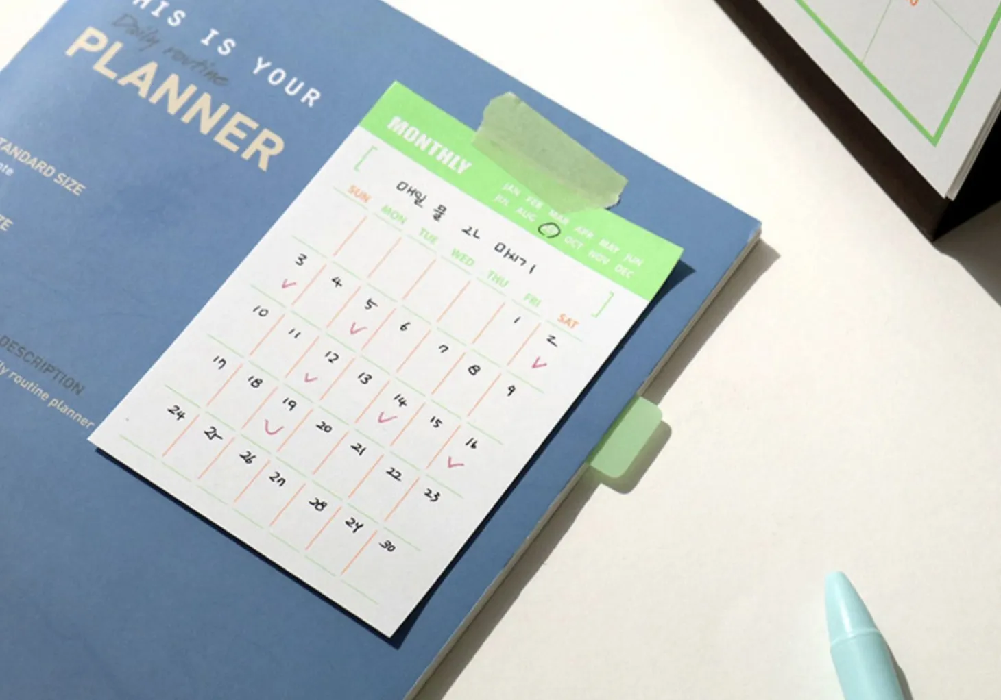 Small Highlighter Memo Pad