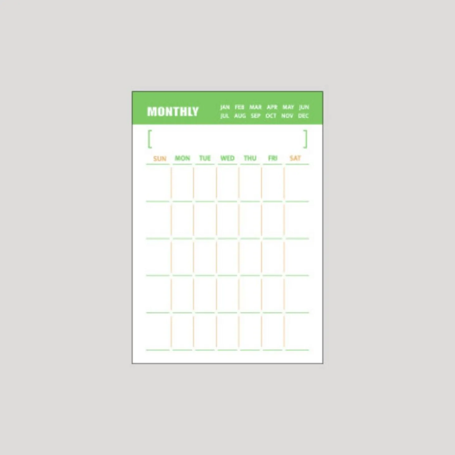 Small Highlighter Memo Pad