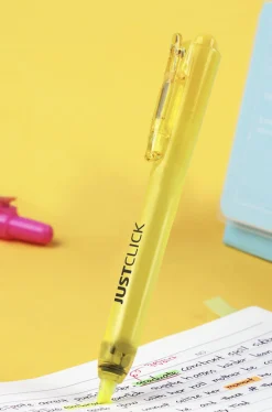 Small Just Click Retractable Highlighter