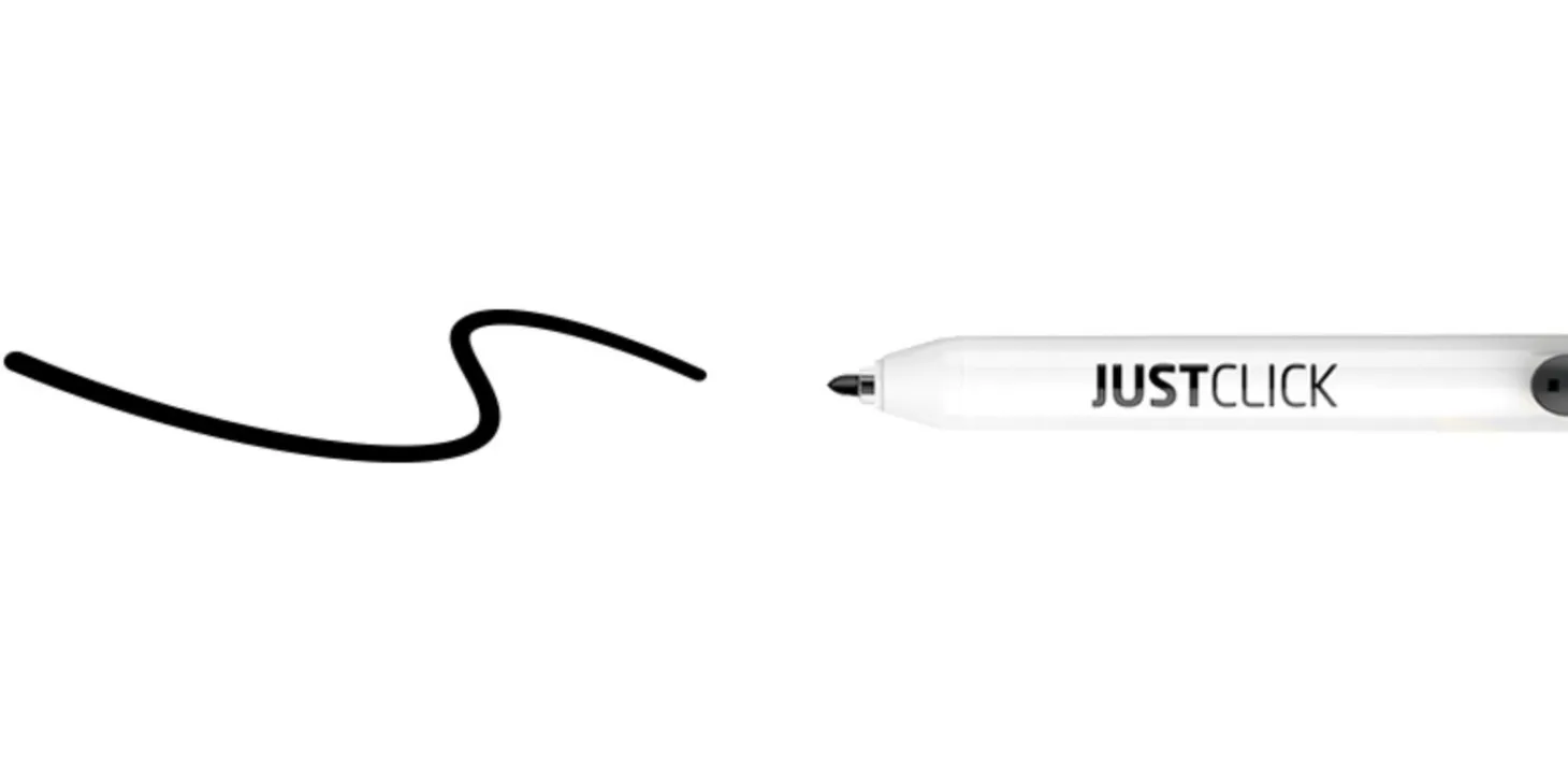 Small Just Click Retractable Permanent Marker