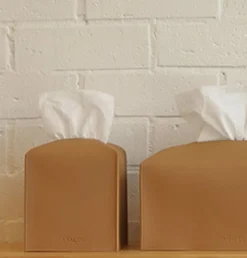 Small Leather Tissue Cover