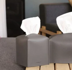 Small Leather Tissue Cover