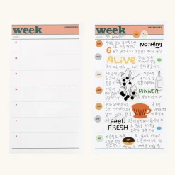 Small Life&Pieces Themed Notepad