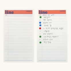 Small Life&Pieces Themed Notepad