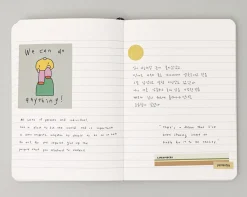 Small Moment Hardcover Lined Notebook