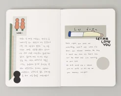 Small Moment Hardcover Plain Notebook