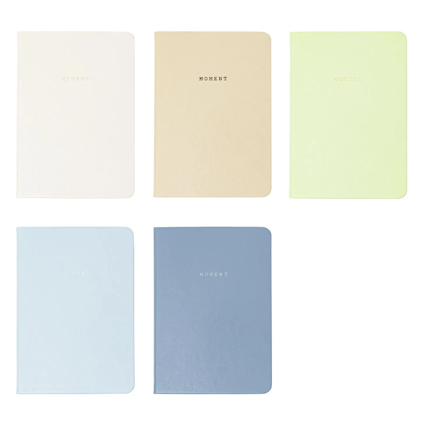 Small Moment Hardcover Plain Notebook